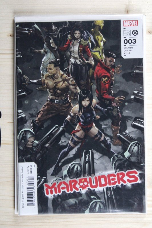 Marauders #3 (Marvel Comics, 2022), raw comic book in NM+ 9.6 condition — front cover