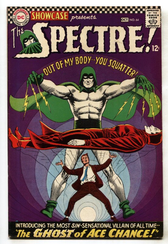 Showcase #64 (DC Comics, 1966), raw comic book in VF condition — front cover
