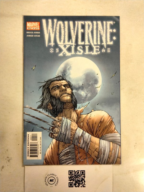 Wolverine Xisle #4 (Marvel Comics), raw comic book in NM condition — front cover