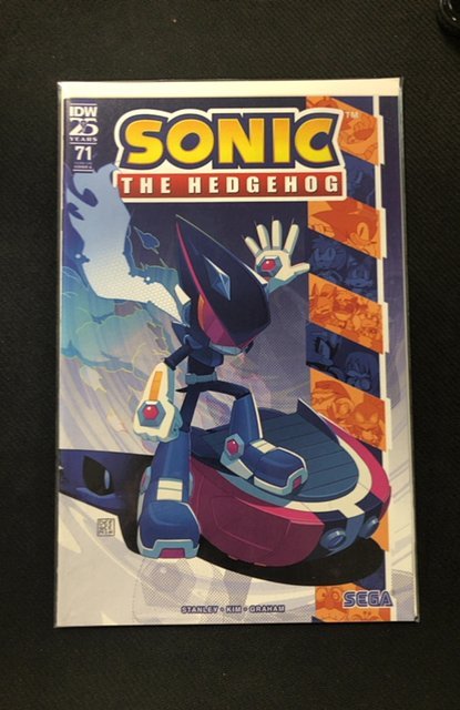 Sonic the Hedgehog #71 (IDW Publishing, 2024), raw, ungraded comic book — front cover