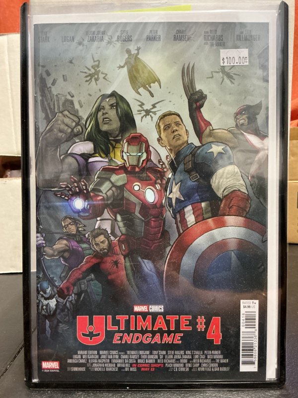 Ultimate Endgame #4 (2026), raw, ungraded comic book — front cover