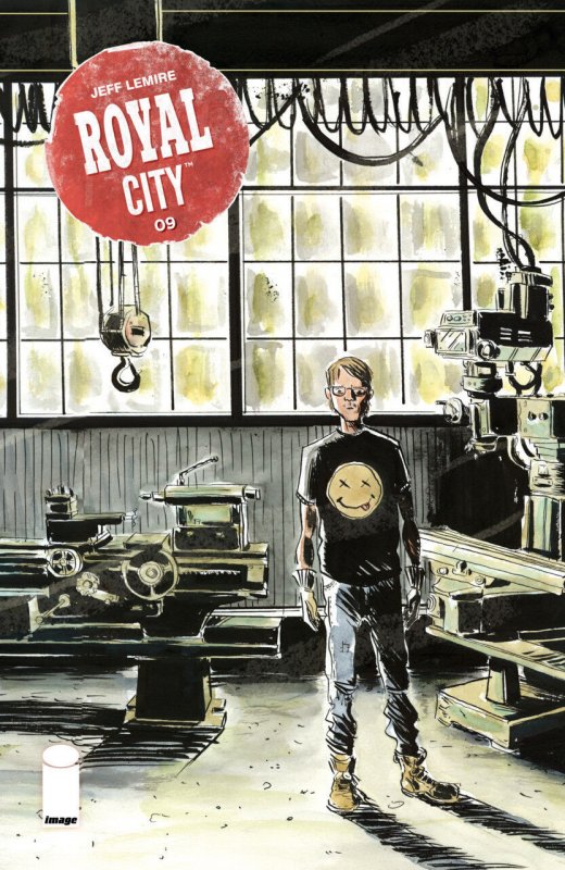 Royal City #9 (Image Comics, 2017), raw comic book in VF/NM condition — front cover