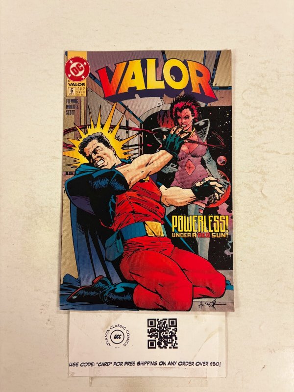 Valor #6 (DC Comics, 1993), raw comic book in NM condition — front cover