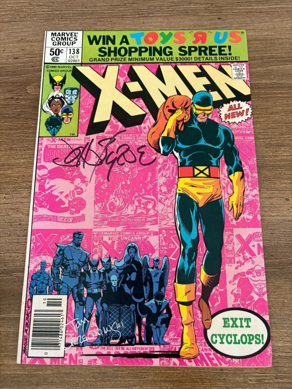 Uncanny X-Men #138 (Marvel Comics), raw comic book in VF condition — front cover