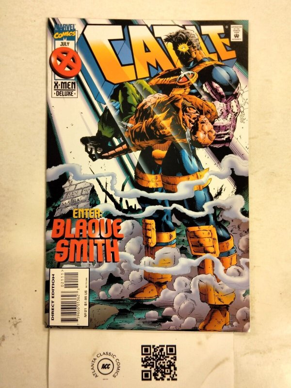 Cable #21 (Marvel Comics, 1995), raw comic book in NM condition — front cover