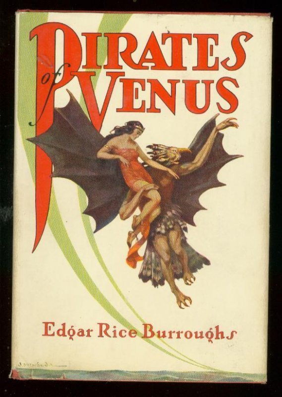 Pirates of Venus Hardcover-Edgar Rice Burroughs-1947 Fn/vf (Edgar Rice Burroughs, Inc., 1947), raw comic book in FN/VF condition — front cover