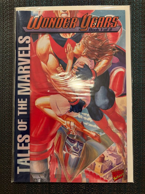 Tales of the Marvels: Wonder Years #1 (1995), raw, ungraded comic book — front cover