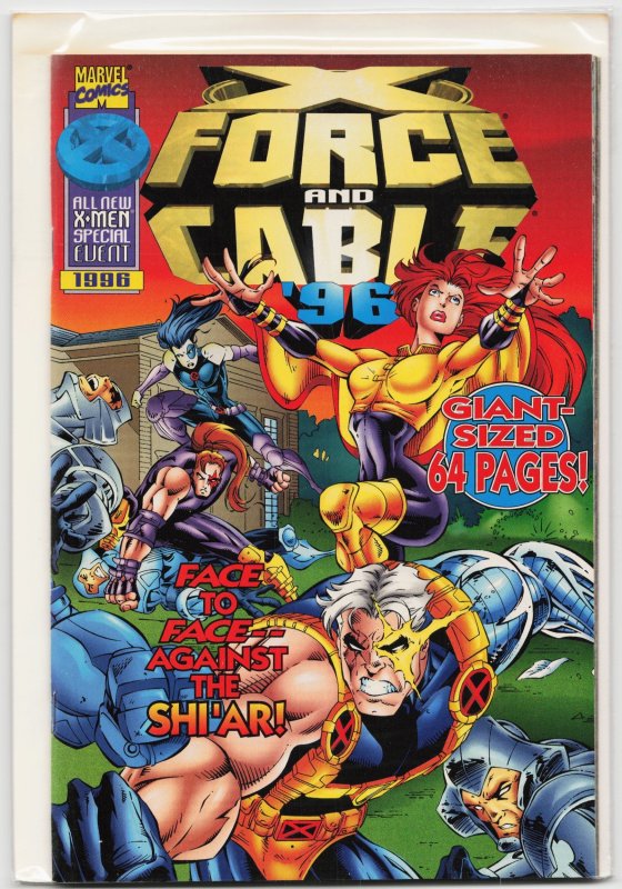X-Force / Cable '96 (1996) (1996), raw, ungraded comic book — front cover