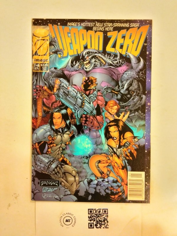 Weapon Zero #T-4 Vf-Nm Image Comic Book 24 TJ76, raw comic book in NM condition — front cover