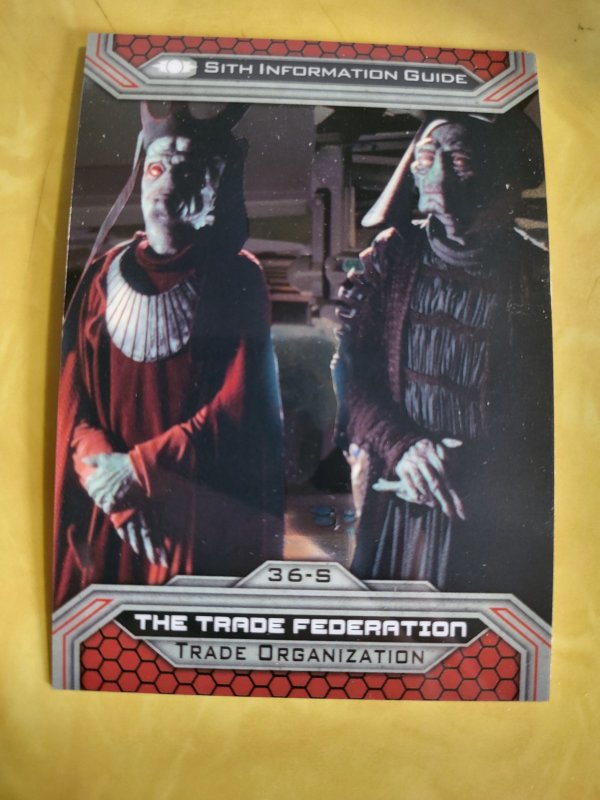 2014 Topps Chrome Star Wars Perspective: Jedi vs Sith #36 (2014), raw, ungraded comic book — front cover