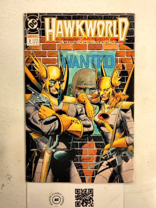 Hawkworld #2 (DC Comics), raw comic book in NM condition — front cover