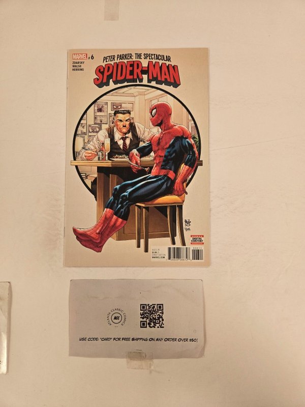 Peter Parker Spectacular Spider-Man #6 (Marvel Comics), raw comic book in NM condition — front cover