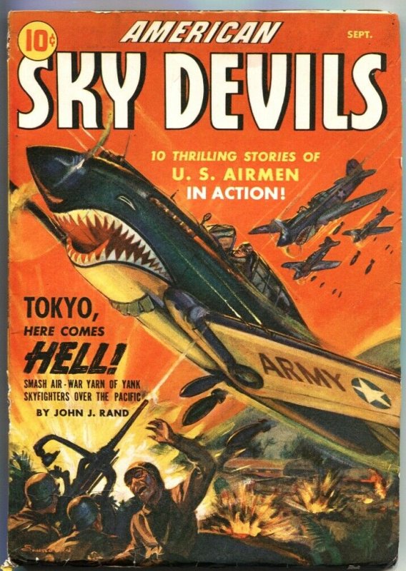 American Sky Devils #2 (Marvel Comics), raw, ungraded comic book — front cover