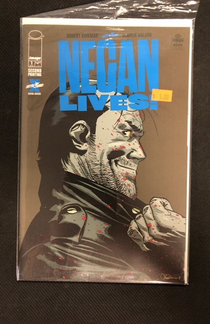 Negan Lives! (2020) (2020), raw, ungraded comic book — front cover