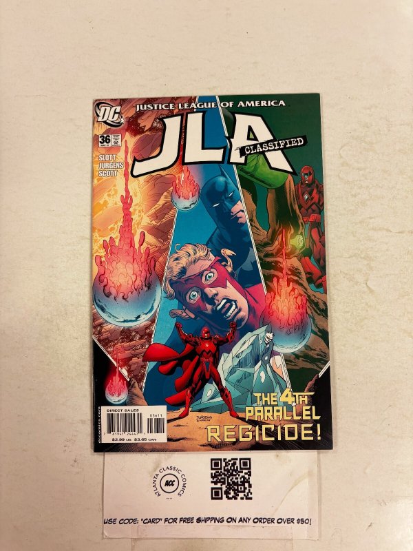 JLA Classified #36 (DC Comics), raw comic book in NM condition — front cover