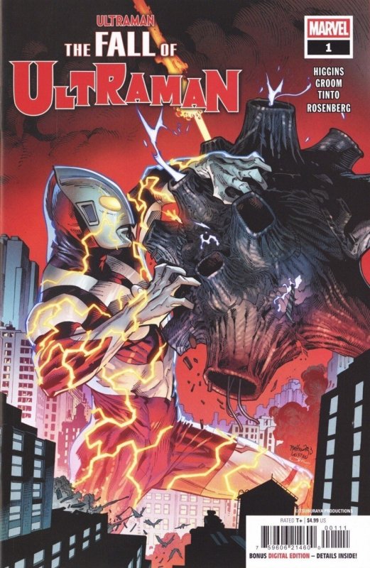 The Fall of Ultraman #1 (Marvel Comics, 2026), raw, ungraded comic book — front cover