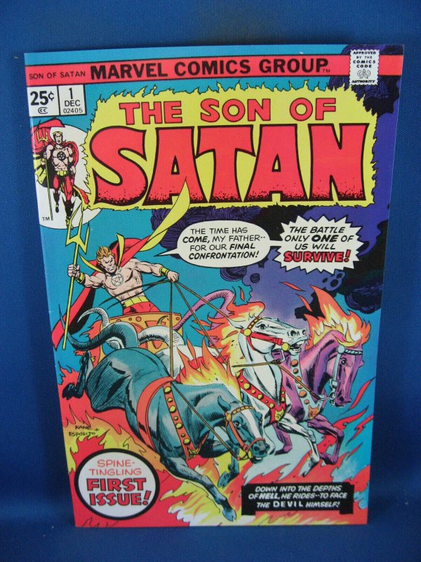 Son of Satan #1 (Marvel Comics, 1975), comic book — front cover in its holder