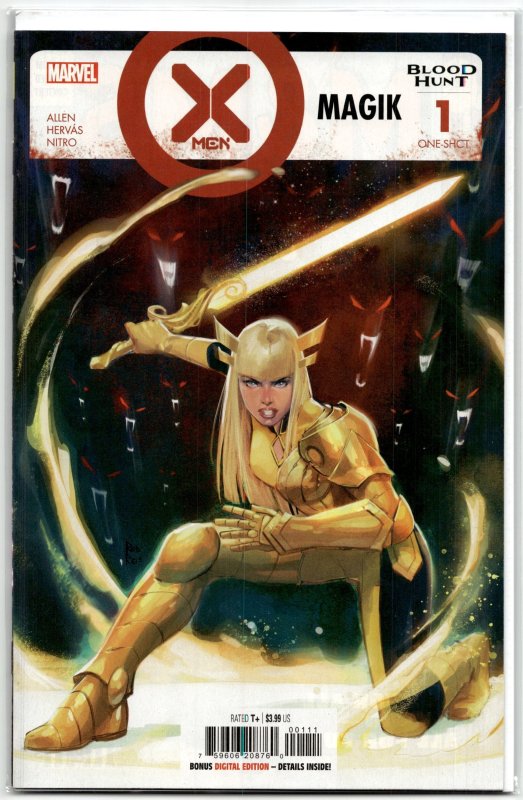 X-Men: Blood Hunt - Magik (2024) Magik (Marvel Comics, 2024), raw, ungraded comic book — front cover