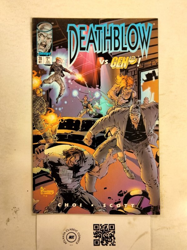 Deathblow #20 (Image Comics), raw comic book in NM condition — front cover