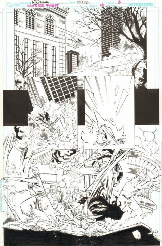 Worlds' Finest #16 (2013), raw, ungraded comic book — front cover