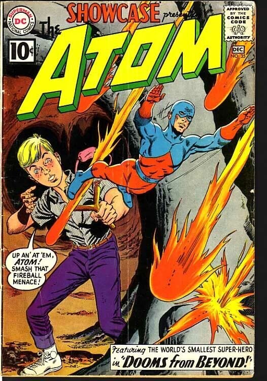 Showcase Comics #35 (DC Comics), raw comic book in VG/FN condition — front cover