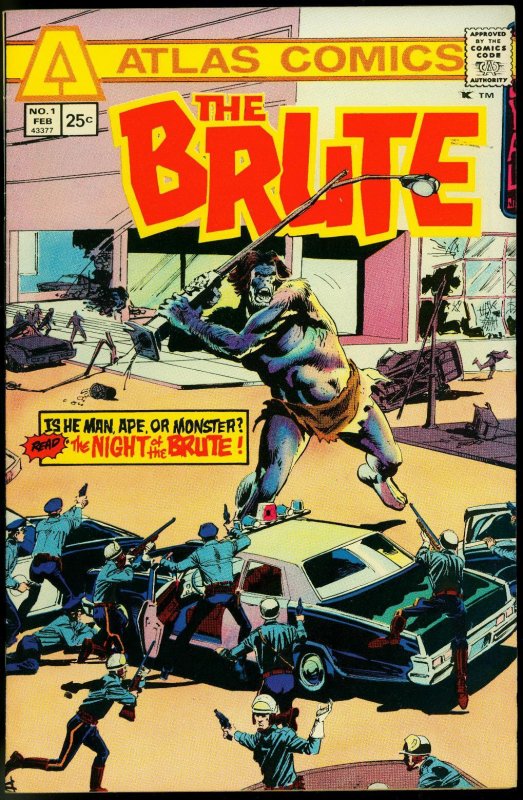Brute, the #1, raw comic book in VF/NM condition — front cover