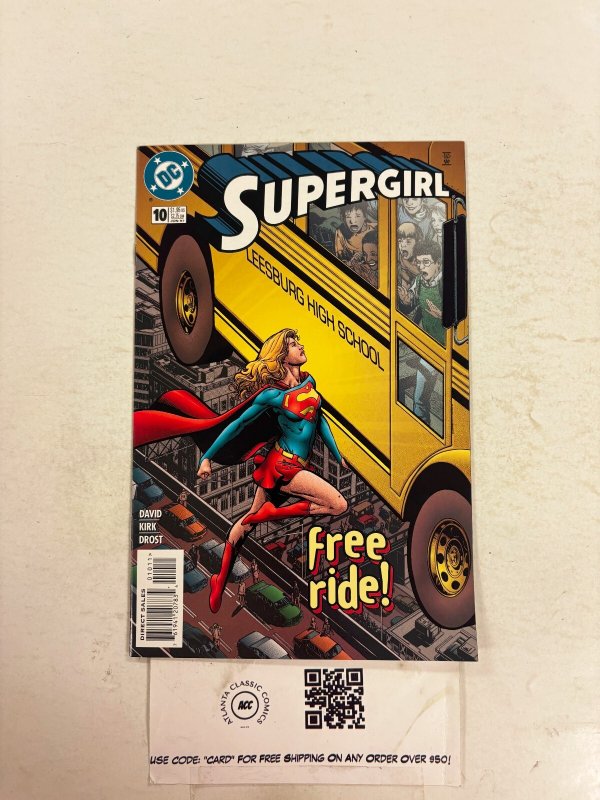 Supergirl #10 (DC Comics, 1997), raw comic book in NM condition — front cover