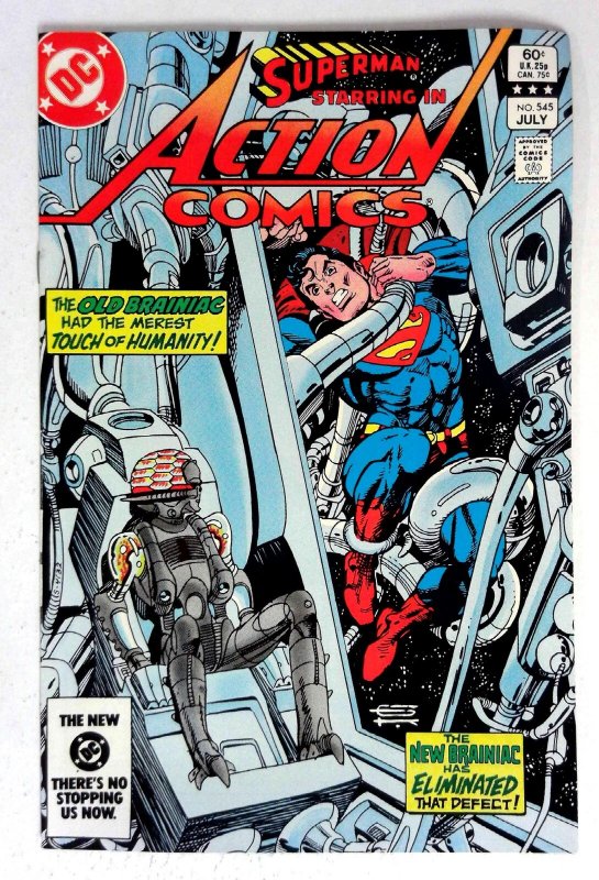 Action #545 (DC Comics, 1983), raw comic book in NM- condition — front cover