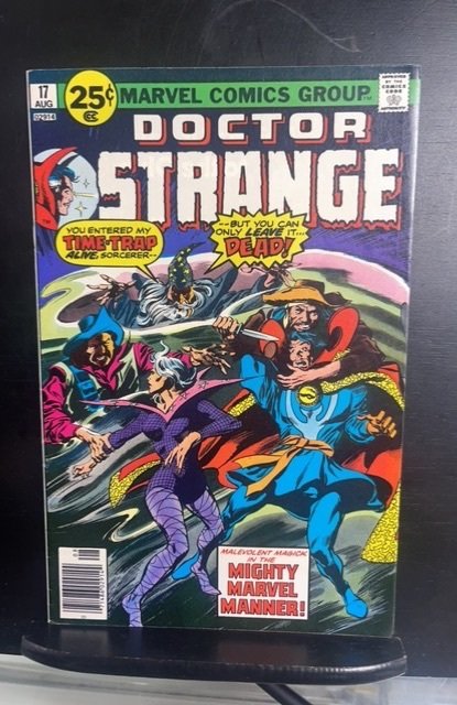 Doctor Strange #17 (Marvel Comics, 1976), raw, ungraded comic book — front cover