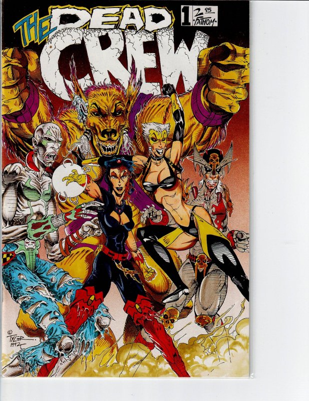 Dead Crew, raw, ungraded comic book — front cover