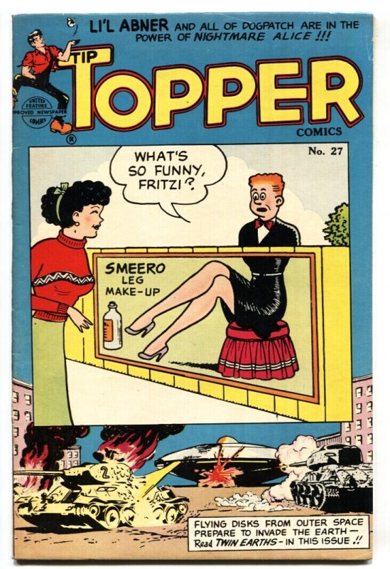 Tip Topper #27 - 1954 - United Features - FN - Comic Book (1954), raw comic book in FN condition — front cover