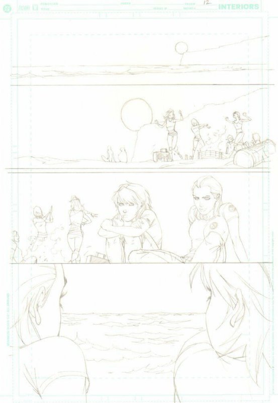 Michael Turner's Fathom Prelude #1 (2005), raw, ungraded comic book — front cover