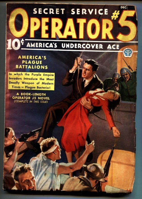 Pulp: Operator #5, raw, ungraded comic book — front cover