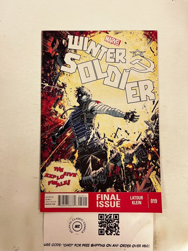 Winter Soldier #19 (Marvel Comics), raw comic book in NM condition — front cover