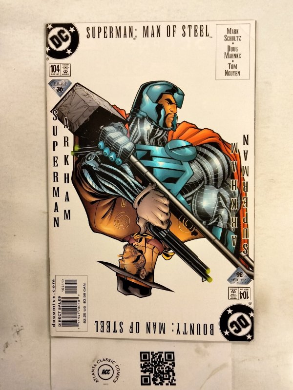 Superman Man of Steel #104 (DC Comics), raw comic book in NM condition — front cover