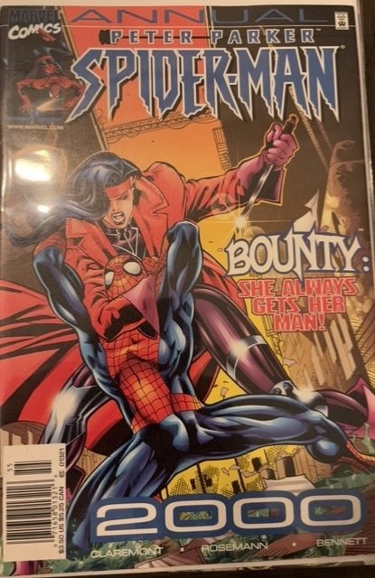 Peter Parker: Spider-Man 2000 (2000) (2000), raw, ungraded comic book — front cover