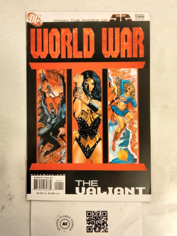 World War #2 (DC Comics), raw comic book in NM condition — front cover