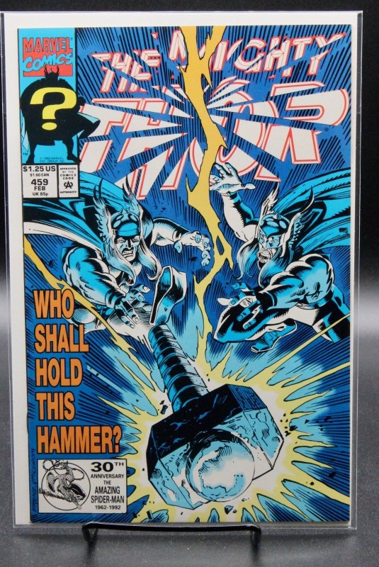 Thor #459 (Marvel Comics, 1993), raw comic book in NM condition — front cover