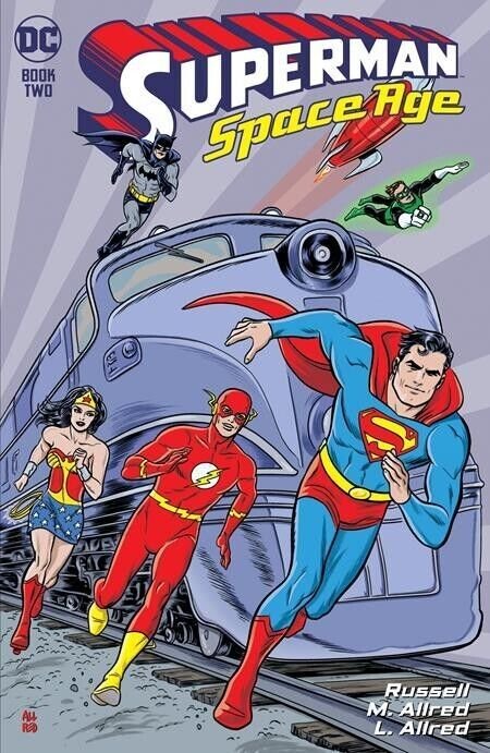 Superman Space Age #2 (DC Comics, 2022), raw, ungraded comic book — front cover