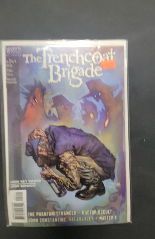 Trenchcoat Brigade #2 (1999), raw, ungraded comic book — front cover