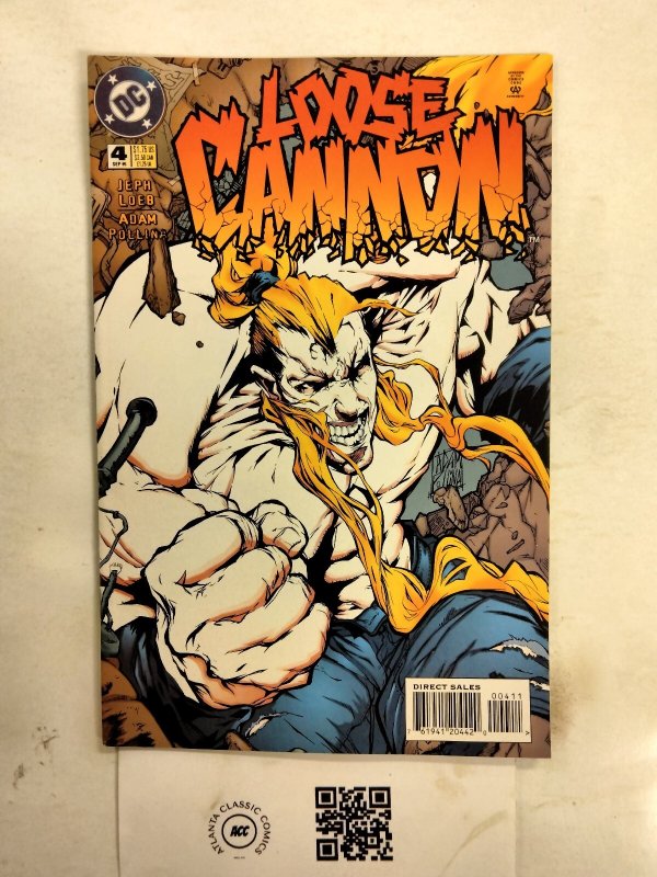 Loose Cannon #4 (DC Comics), raw comic book in NM condition — front cover
