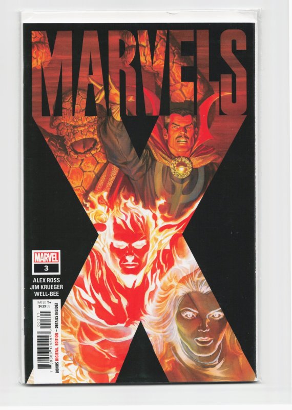 Marvels X #3 (2020), raw, ungraded comic book — front cover