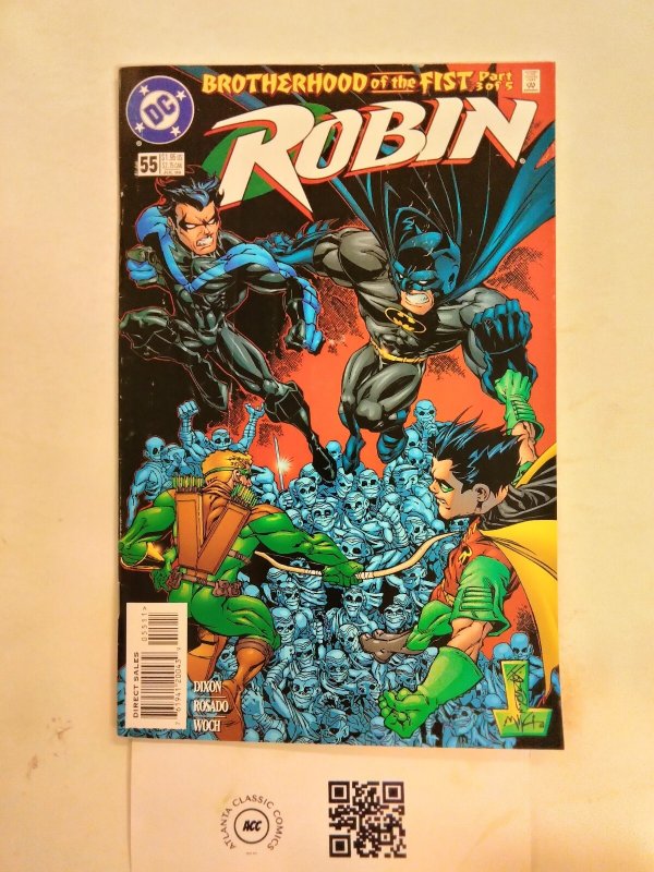 Robin #55 (DC Comics, 1998), raw comic book in NM condition — front cover