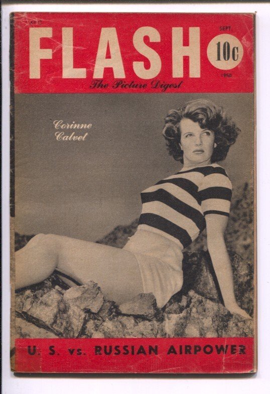 MAG: Flash-The Picture Digest #1, raw, ungraded comic book — front cover