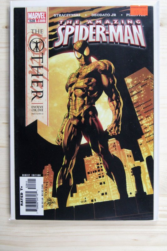 The Amazing Spider-Man #528 (Marvel Comics, 2006), raw comic book in NM 9.4 condition — front cover
