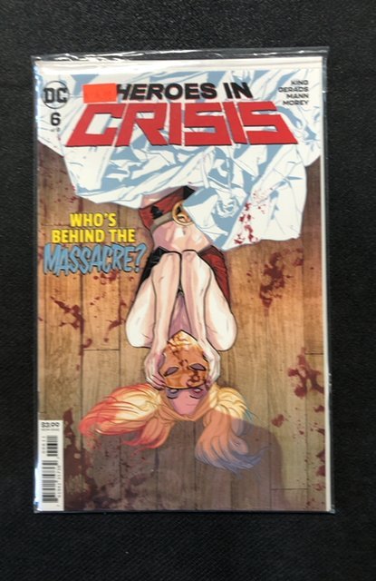 Heroes in Crisis #6 (2019), raw, ungraded comic book — front cover