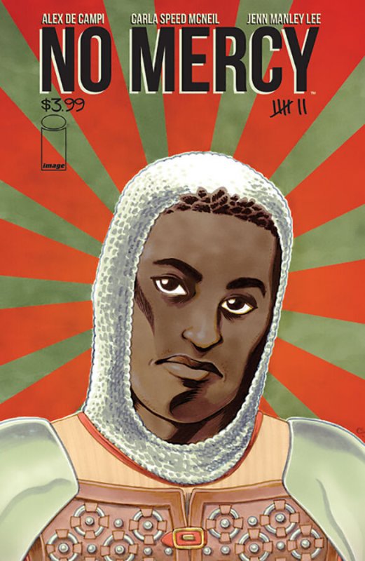 No Mercy #7 (Image Comics, 2016), raw, ungraded comic book — front cover