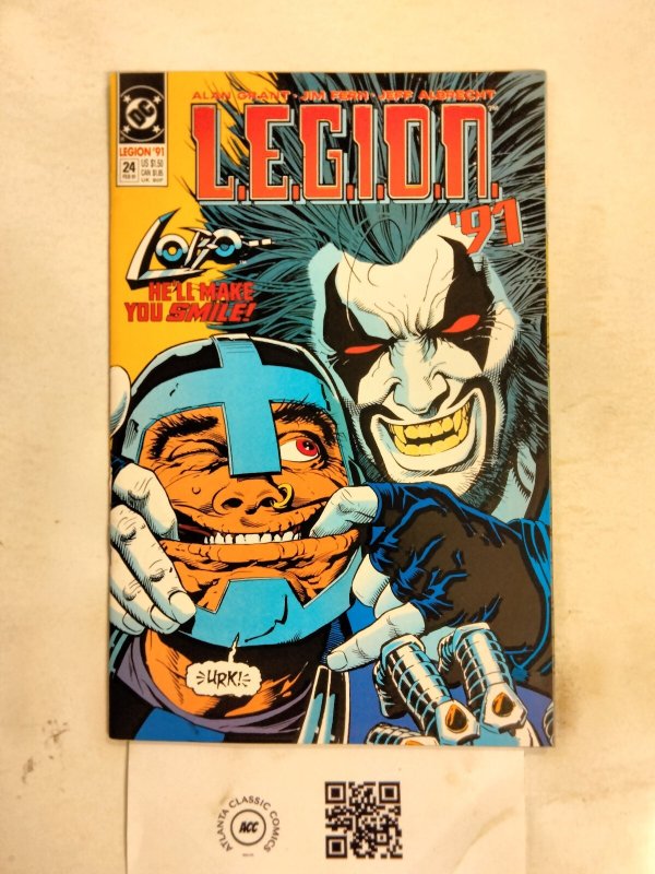 L.e.g.i.o.n. '91 #24 (DC Comics), raw comic book in NM condition — front cover