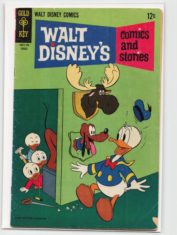 Walt Disney's Comics and Stories #323 (Gold Key, 1967), raw, ungraded comic book — front cover