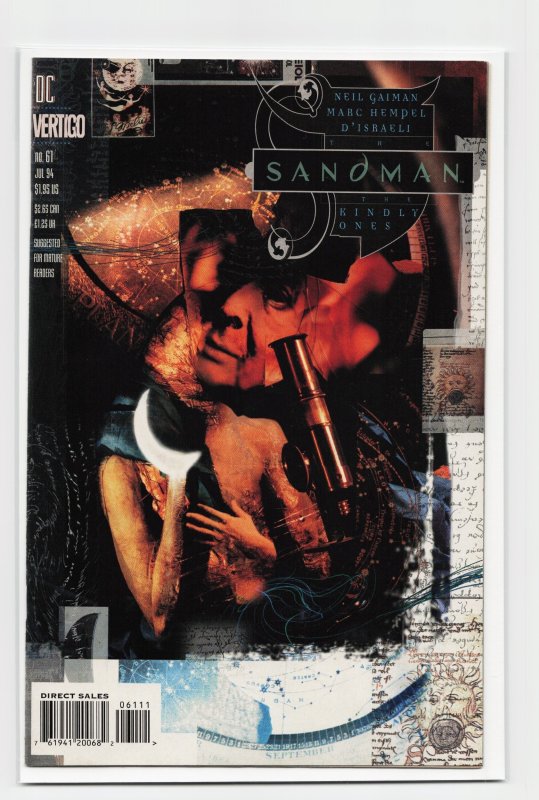 The Sandman #61 (DC Comics, 1994), raw, ungraded comic book — front cover